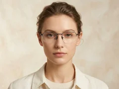 BS1913-0357_Black_Semi-rimless_Titanium_Glasses-tryon_female