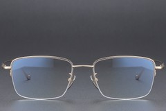 BS1913-0359_Golden_Semi-rimless_Titanium_Glasses_front