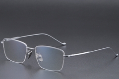 BS1913-0360_Silver_Semi-rimless_Titanium_Glasses_corner
