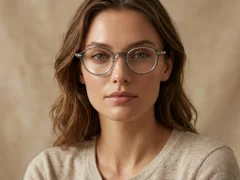 BS1913-0363_Green_Oval_Titanium_Glasses-tryon_female
