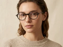 BS1913-0364_Brown_Oval_Titanium_Glasses-tryon_female