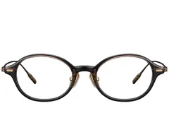 BS1913-0364_Brown_Oval_Titanium_Glasses_front