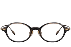 BS1913-0364_Brown_Oval_Titanium_Glasses_front