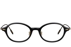 BS1913-0365_Black_Oval_Titanium_Glasses_front