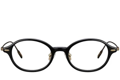 BS1913-0365_Black_Oval_Titanium_Glasses_front