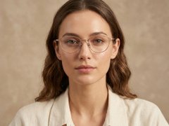 BS1913-0367_Pink_Oval_Titanium_Glasses-tryon_female