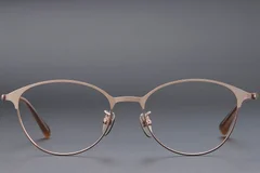 BS1913-0367_Pink_Oval_Titanium_Glasses_front
