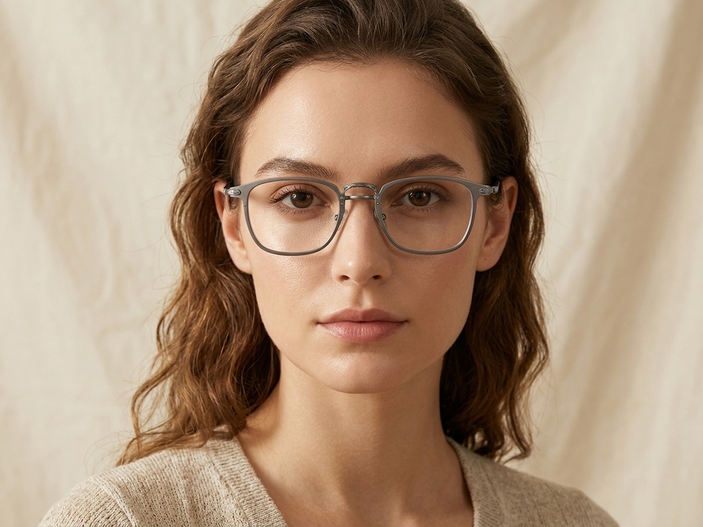 BS1913-0371_Grey_Rectangular_Titanium_Glasses-tryon_female