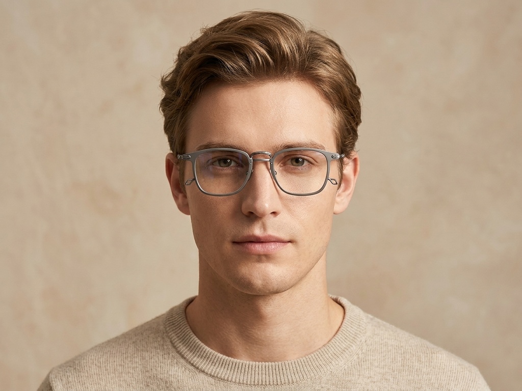 BS1913-0371_Grey_Rectangular_Titanium_Glasses-tryon_male