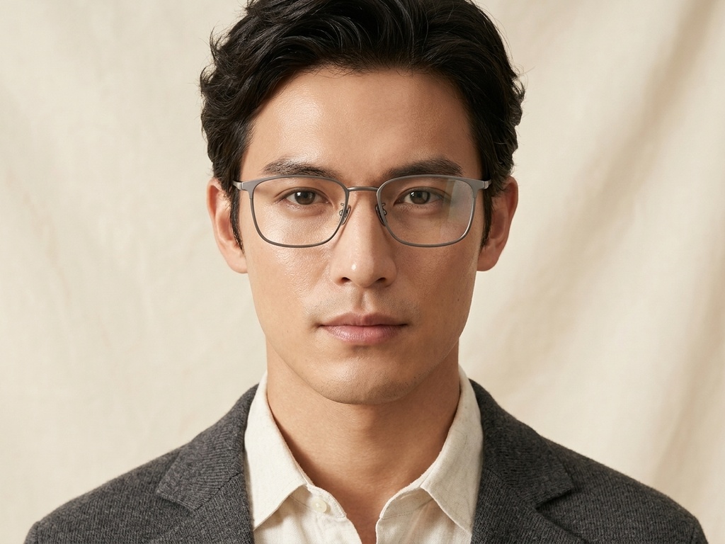 BS1913-0375_Grey_Rectangular_Titanium_Glasses-tryon_male