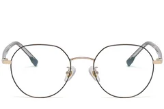 BS1913-0383_Black_Geometric_Metal_Glasses_front