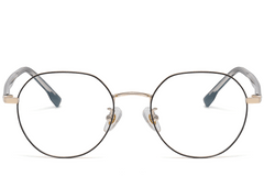 BS1913-0383_Black_Geometric_Metal_Glasses_front