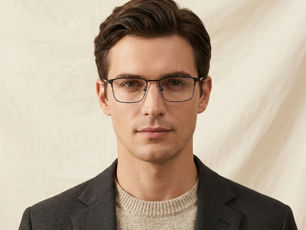 BS1913-0385_Black_Rectangular_Metal_Glasses-tryon_male