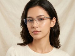 BS1913-0388_Grey_Semi-rimless_Titanium_Glasses-tryon_female