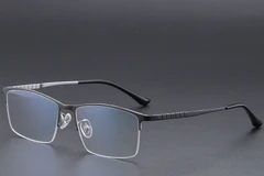 BS1913-0392_Black_Semi-rimless_Titanium_Glasses_corner