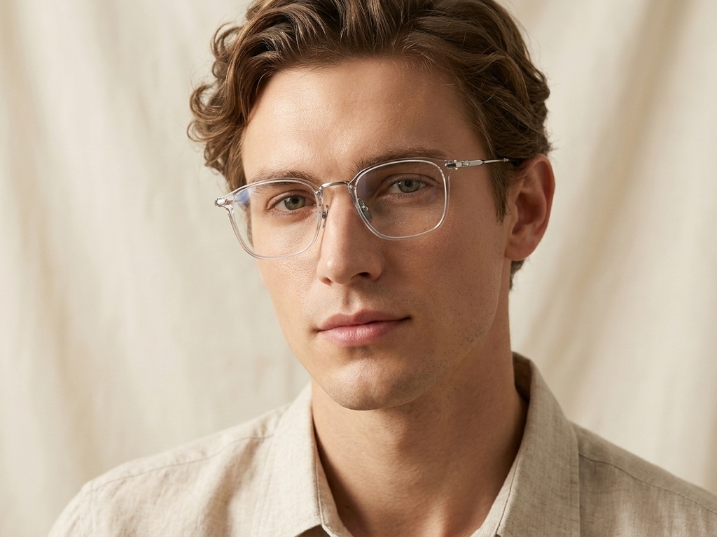 BS1913-0393_Transparent_Rectangular_Titanium_Glasses-tryon_male