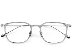 BS1913-0395_Blue_Rectangular_Titanium_Glasses_front