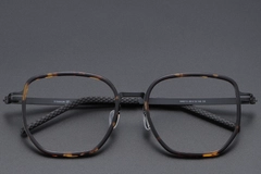 BS1913-0399_Tortoiseshell_Geometric_Titanium_Glasses_front