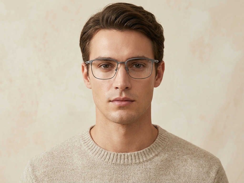BS1913-0405_Grey_Rectangular_Titanium_Glasses-tryon_male