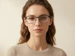 BS1913-0407_Black_Rectangular_Titanium_Glasses-tryon_female