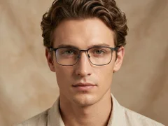 BS1913-0407_Black_Rectangular_Titanium_Glasses-tryon_male