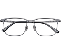 BS1913-0410_Grey_Rectangular_Titanium_Glasses_front