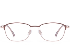 BS1913-0417_Pink_Rectangular_Titanium_Glasses_front