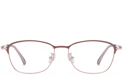 BS1913-0417_Pink_Rectangular_Titanium_Glasses_front