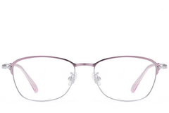 BS1913-0418_Purple_Rectangular_Titanium_Glasses_front