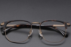 BS1913-0419_Tortoiseshell_Geometric_Titanium_Glasses_front