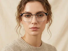 BS1913-0422_Black_Geometric_Titanium_Glasses_front