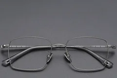 BS1913-0423_Grey_Rectangular_Titanium_Glasses_front