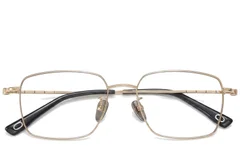 BS1913-0424_Golden_Rectangular_Titanium_Glasses_front