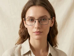 BS1913-0430_Black_Rectangular_Titanium_Glasses_front