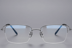 BS1913-0431_Grey_Semi-rimless_Titanium_Glasses_front