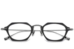 BS1913-0435_Black_Geometric_Titanium_Glasses_front