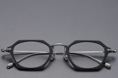 BS1913-0435_Black_Geometric_Titanium_Glasses_front