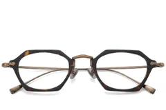 BS1913-0437_Tortoiseshell_Geometric_Titanium_Glasses_front