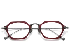 BS1913-0439_Red_Geometric_Titanium_Glasses_front