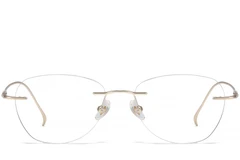 BS1913-0441_Golden_Invisible_Titanium_Glasses_front
