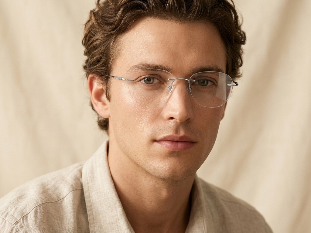 BS1913-0442_Silver_Invisible_Titanium_Glasses_front