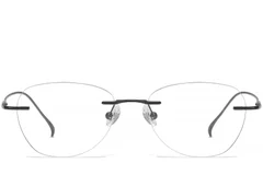 BS1913-0443_Black_Invisible_Titanium_Glasses_front