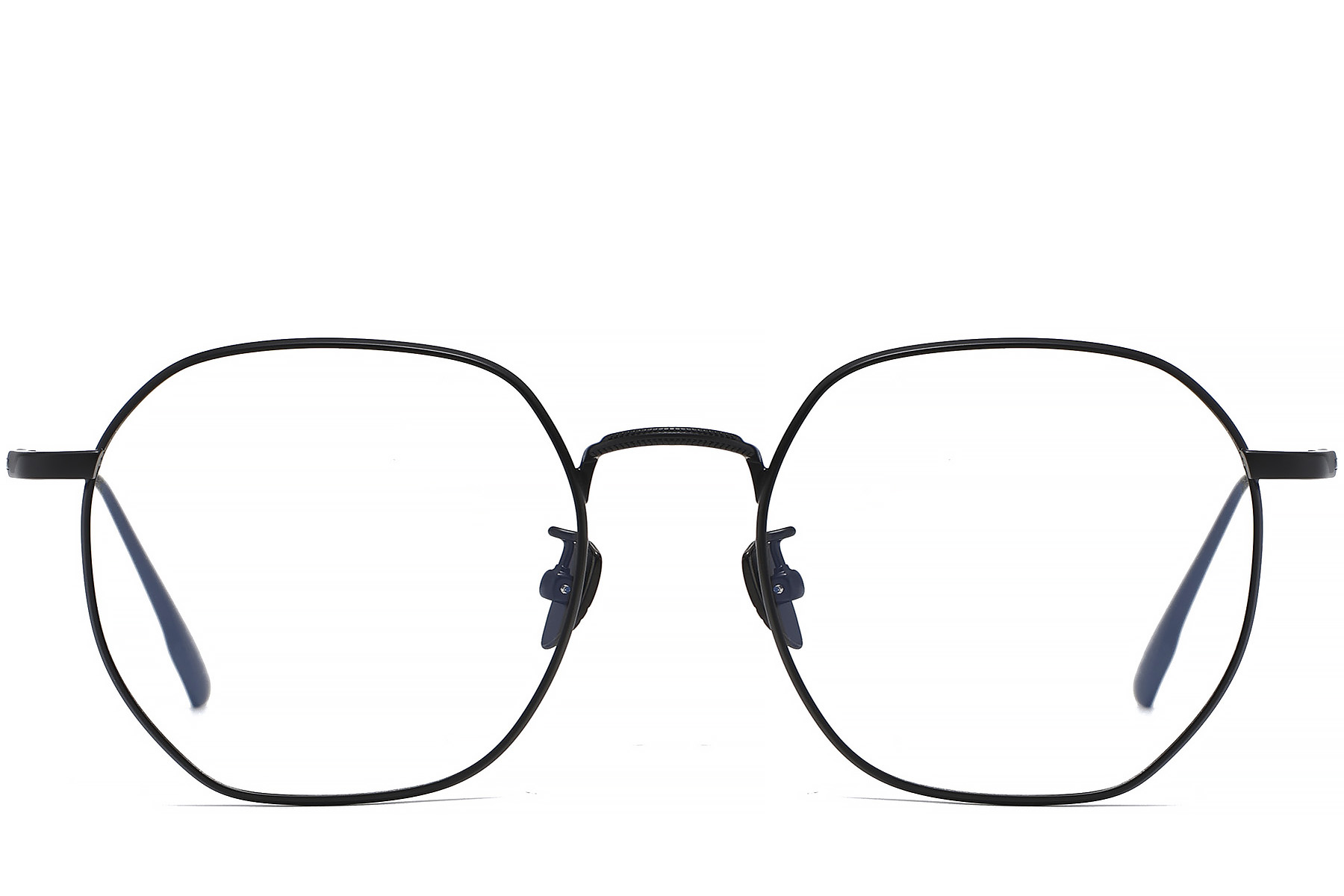 BS1913-0447_Black_Geometric_Titanium_Glasses_front