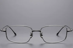 BS1913-0448_Grey_Rectangular_Titanium_Glasses_front