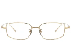 BS1913-0449_Golden_Rectangular_Titanium_Glasses_front