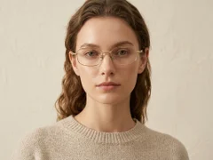 BS1913-0449_Golden_Rectangular_Titanium_Glasses_front