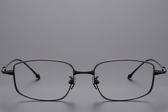 BS1913-0451_Black_Rectangular_Titanium_Glasses_front
