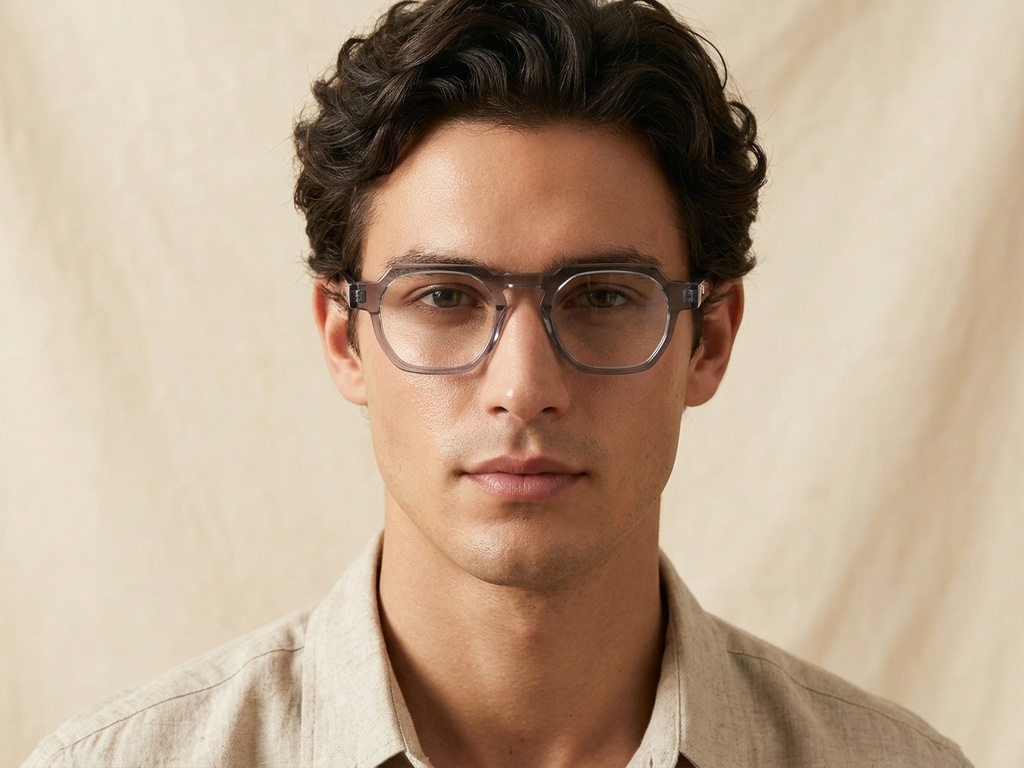 BS1913-0455_Grey_Geometric_Acetate_Glasses_front