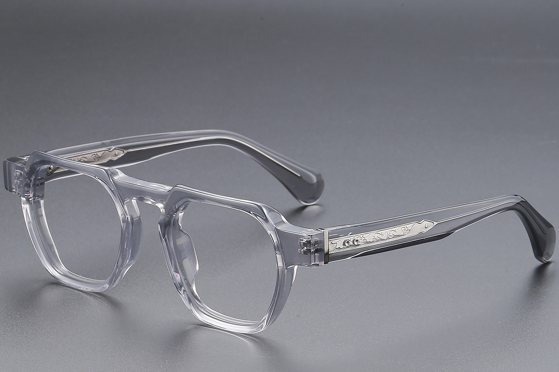 BS1913-0455_Grey_Geometric_Acetate_Glasses_corner