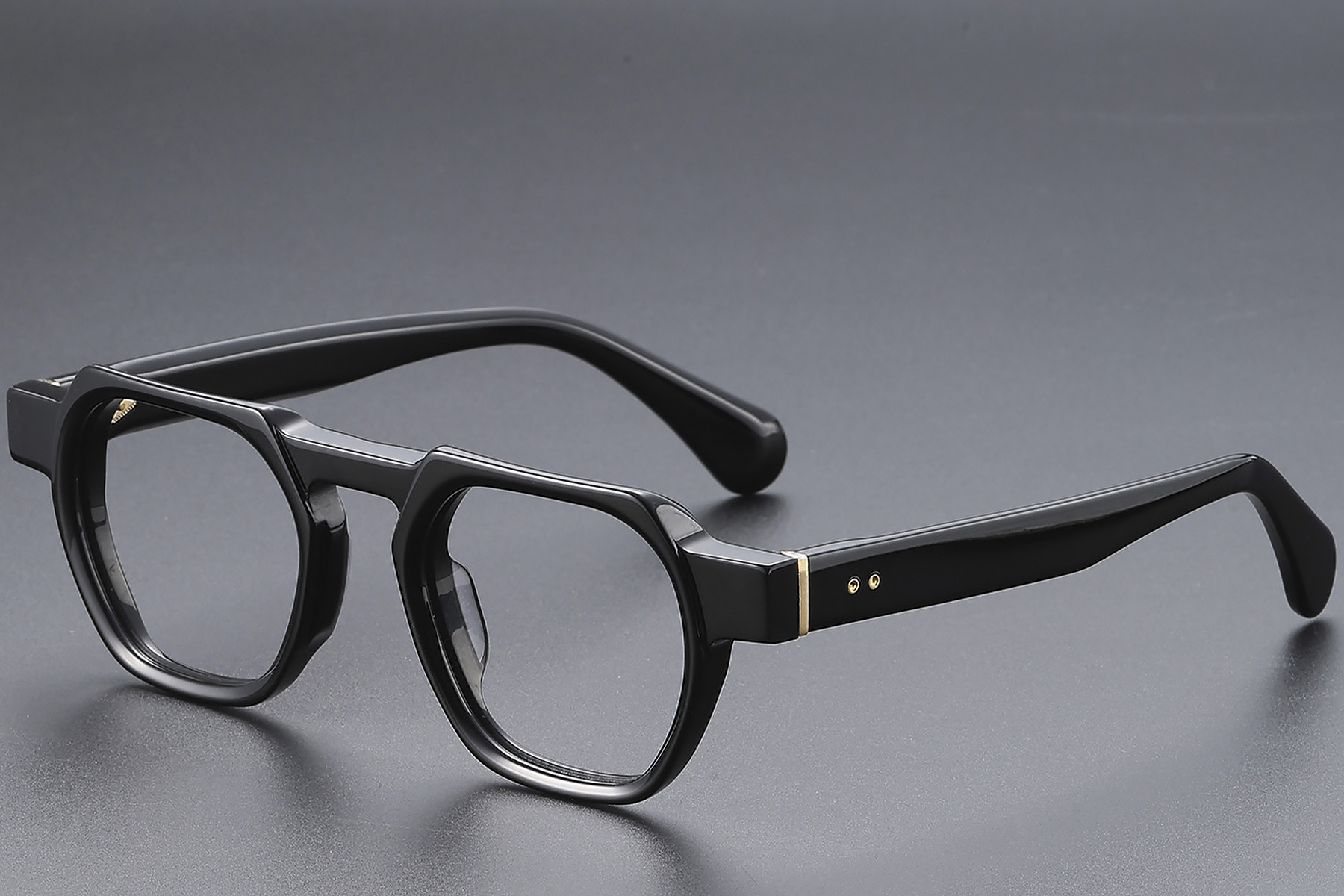 BS1913-0456_Black_Geometric_Acetate_Glasses_corner